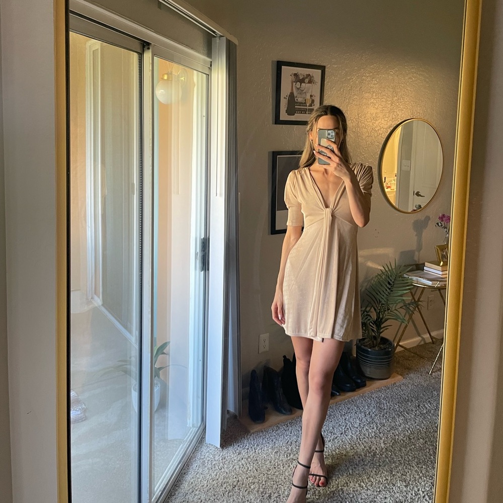 Top shop Nude Dress